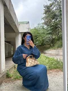 Robe en jean