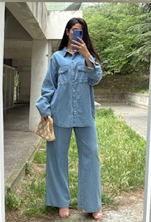 Ensemble en jean pour l’été