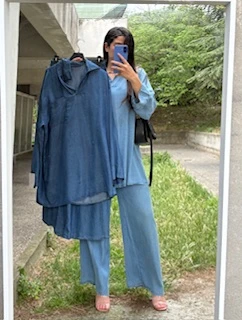 Ensemble en jean pour l’été