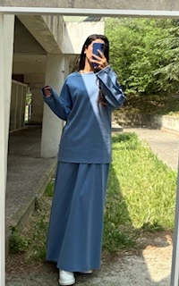 Ensemble jupe coton