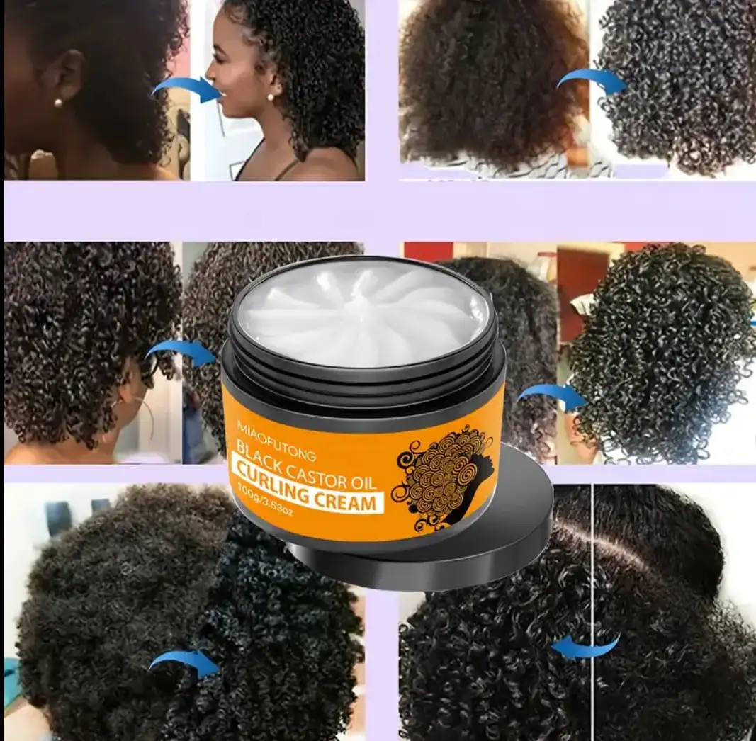 Crème coiffante ricin