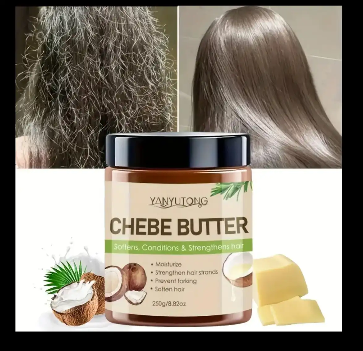 Beurre de kariter coco romarin